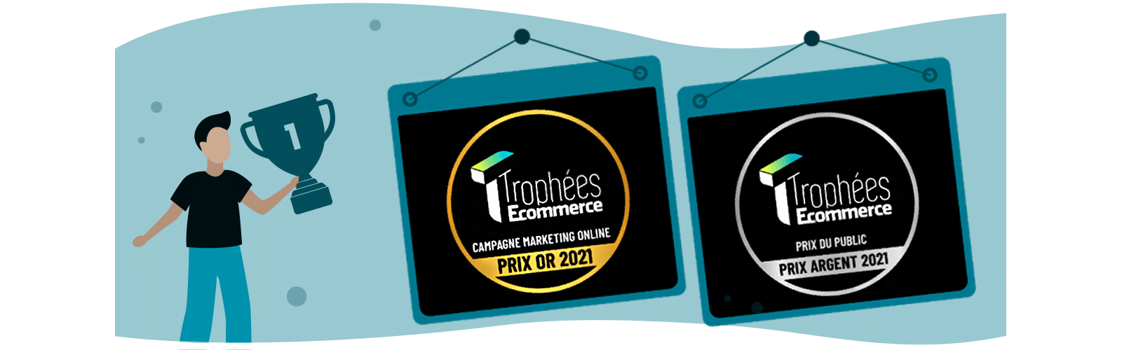 Trophées e-commerce remporté en 2021